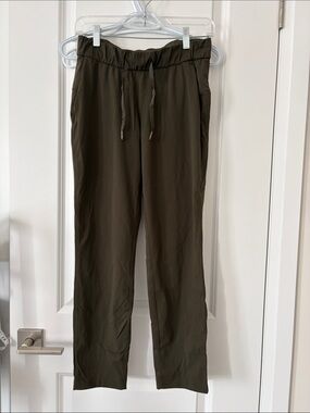 lululemon athletica Olive Drawstring Jogger Pants